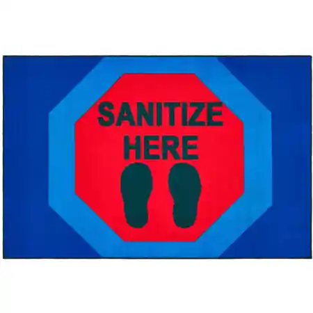 Healthy Habits Collection™ Stop & Sanitize Here Mat