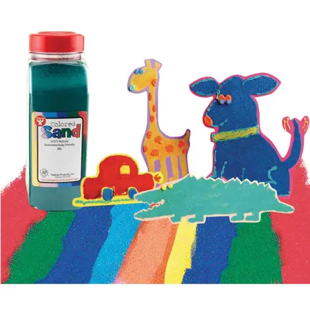 Colored Craft Sand Classroom Set