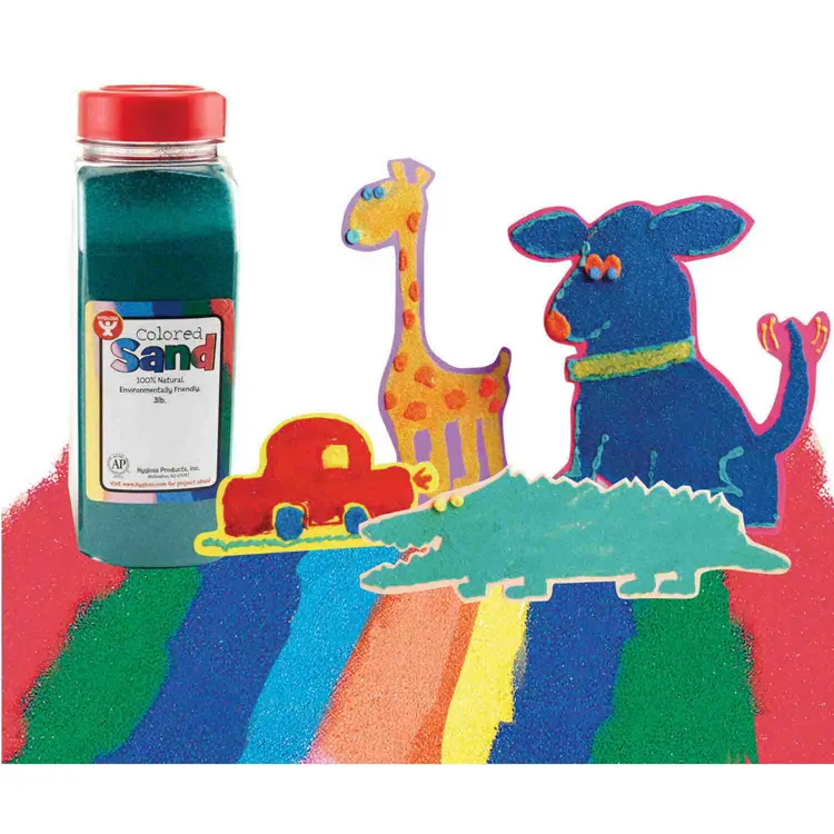 Colored Craft Sand Classroom Set