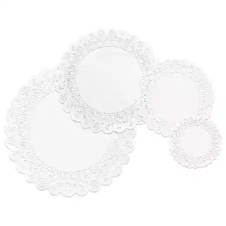 Assorted Round Doilies