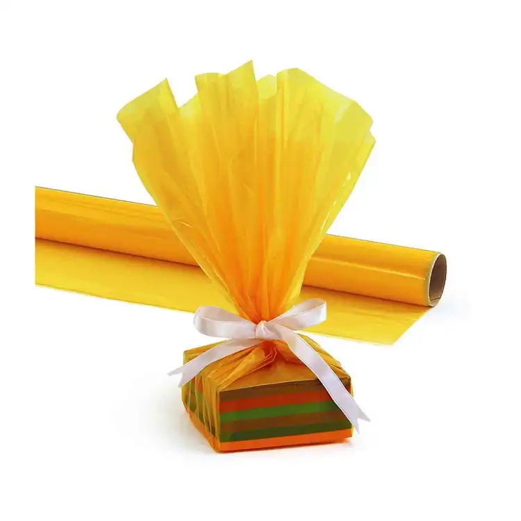 Cellophane Rolls, Yellow