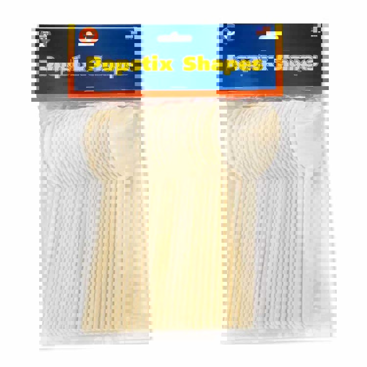 Wooden Shape Craft Sticks