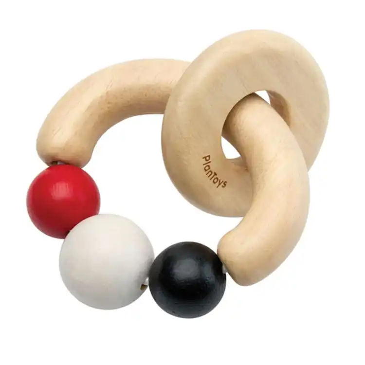 High Contrast Beads Rattle