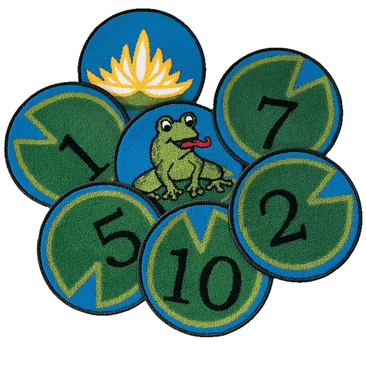 Hip Hop Number Classroom Rug Rounds