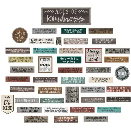 Home Sweet Classroom Acts of Kindness Bulletin Board Set