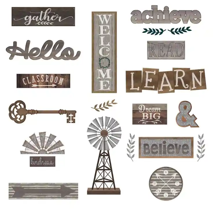 Home Sweet Classroom Wall Decor Bulletin Board Set
