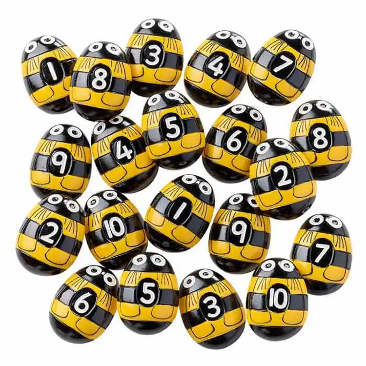 Honeybee Number Stones