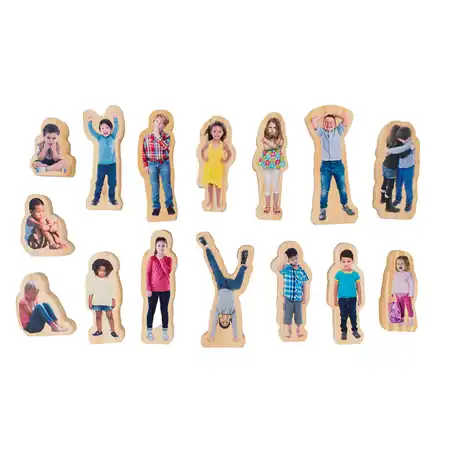 How Am I Feeling Today Wooden Figures