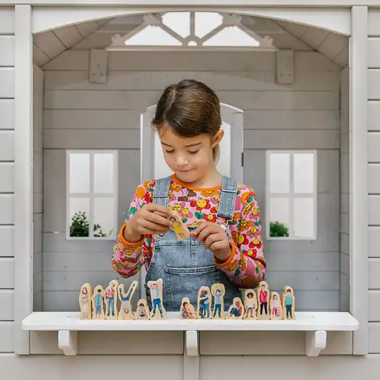 How Am I Feeling Today Wooden Figures