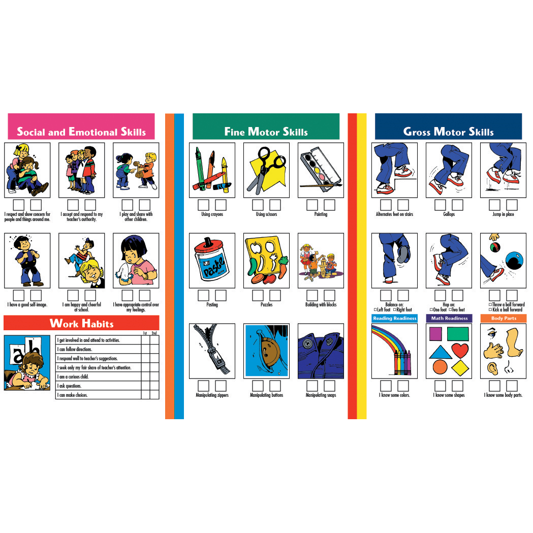 Age 3 Progress Reports Becker's School Supplies