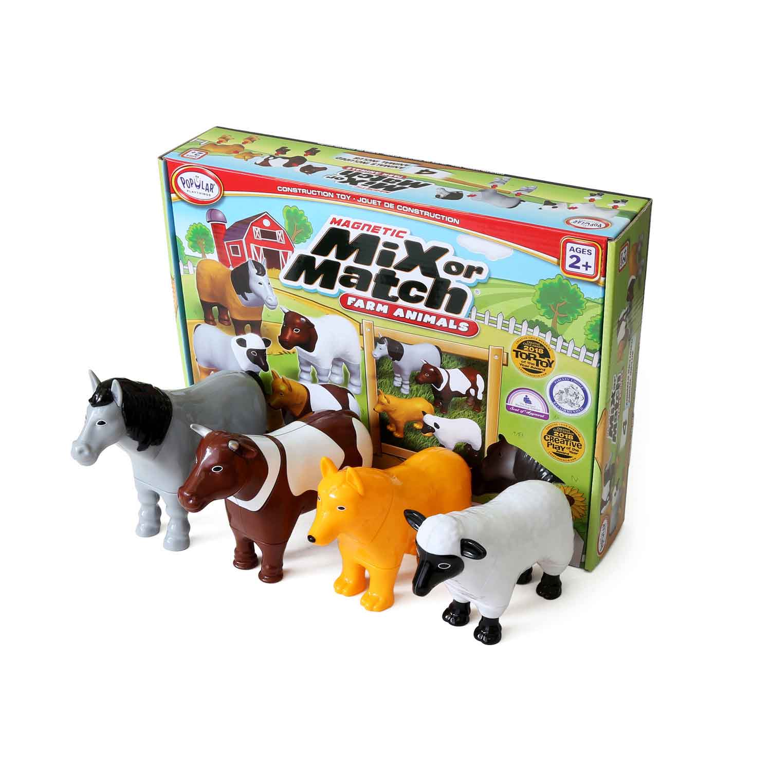 Magnetic Mix or Match Animals, Farm