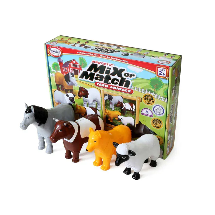 Magnetic Mix or Match Animals, Farm