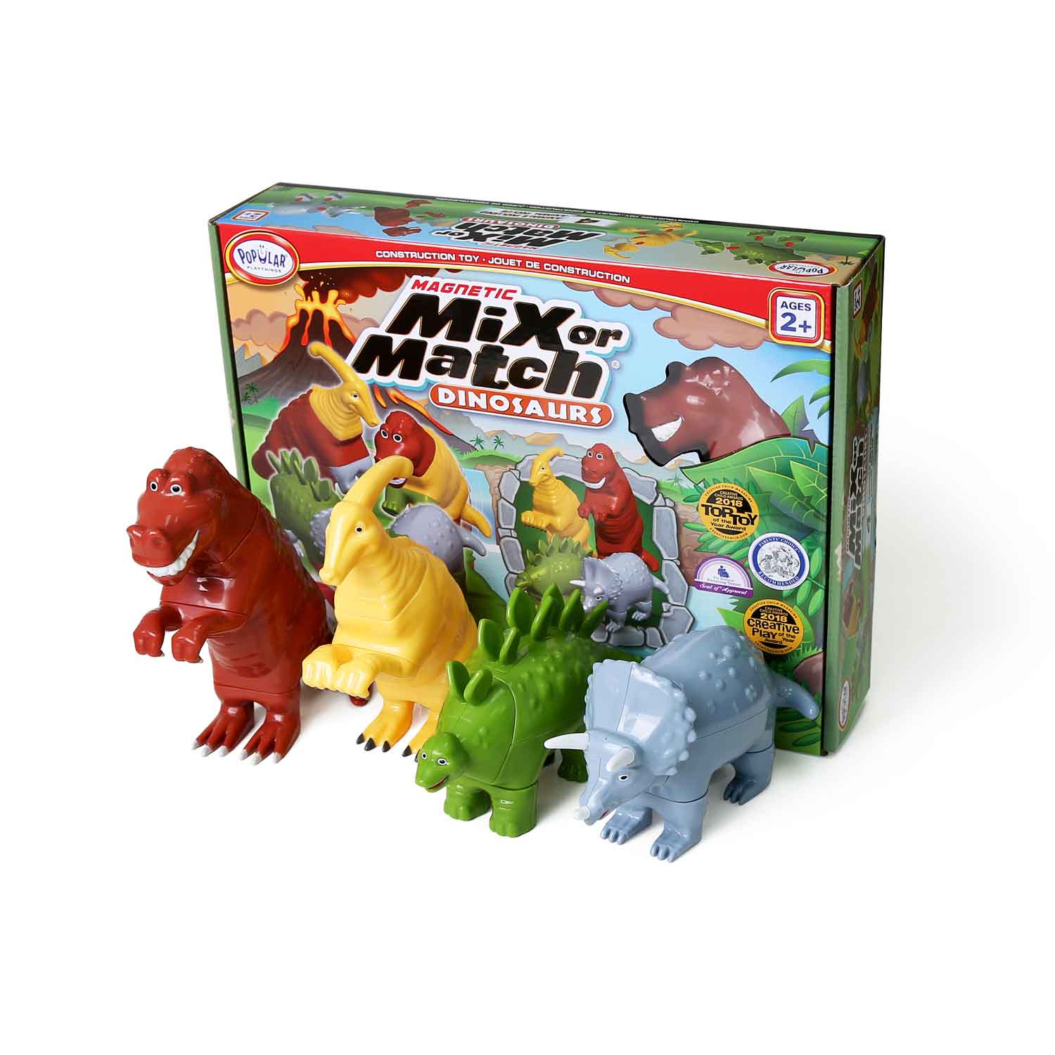 Magnetic Mix or Match Animals, Dinosaurs