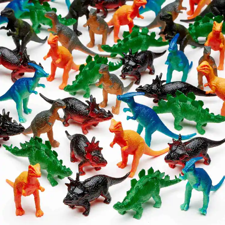 Dinosaur Figures, 96 Pcs