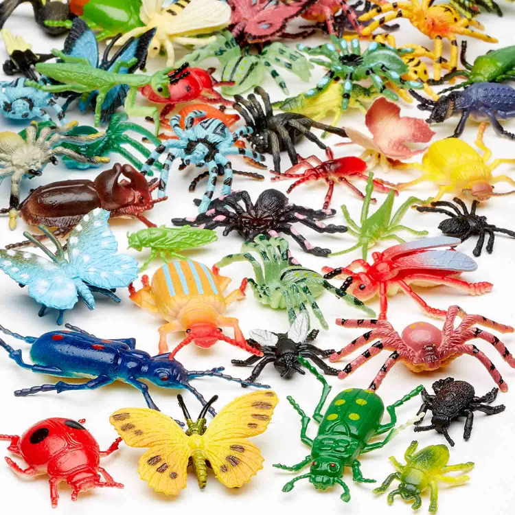 Insects Figures, 76 Pcs.