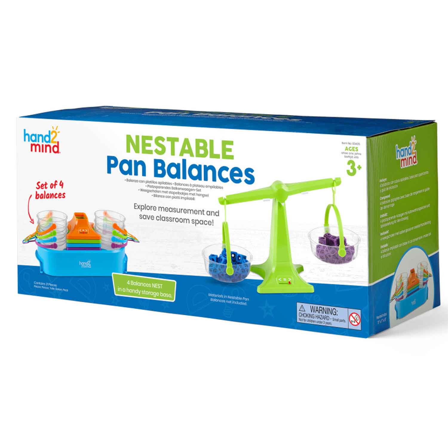 Nestable Pan Balance
