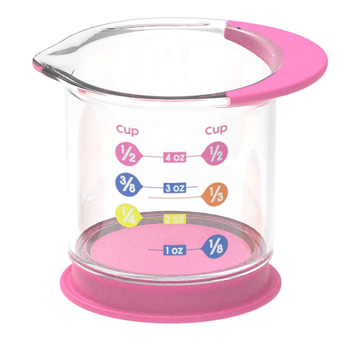 Rainbow Fraction Measuring Cups, Set of 9