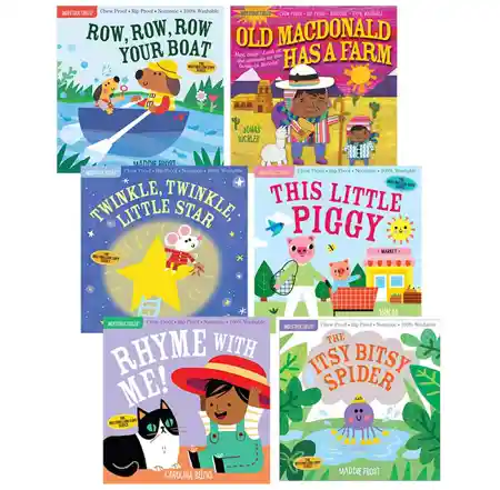 Indestructibles Book Set-Nursery Rhymes