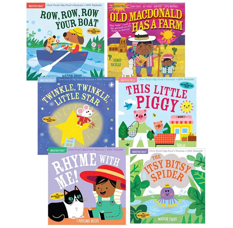 Indestructibles Book Set-Nursery Rhymes