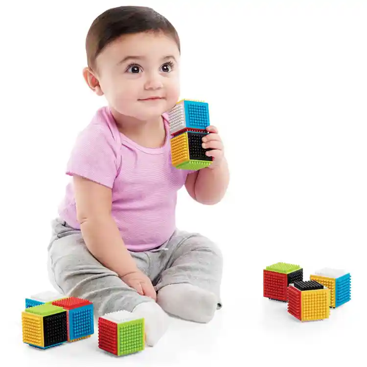 Press & Stay Sensory Blocks