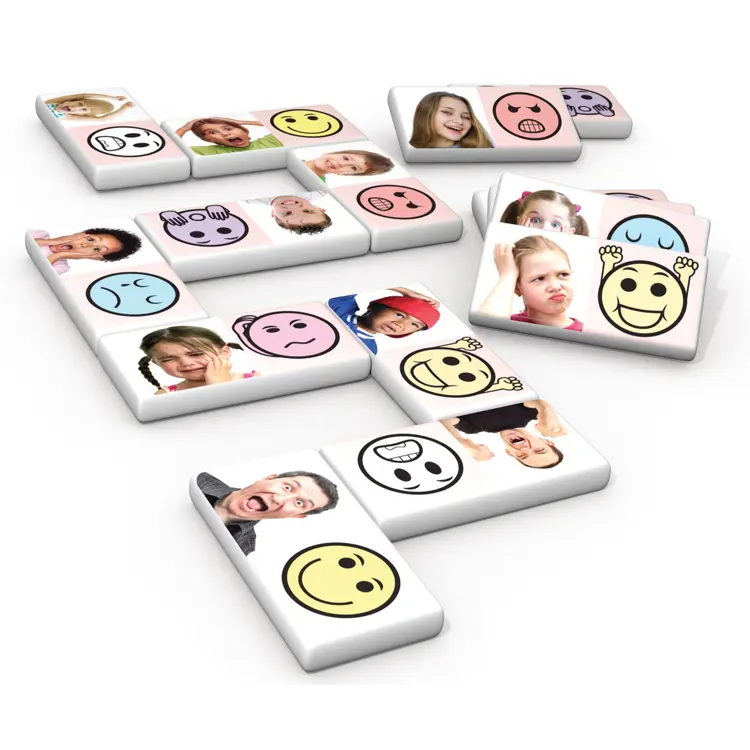 Match & Learn Dominoes, Emotions