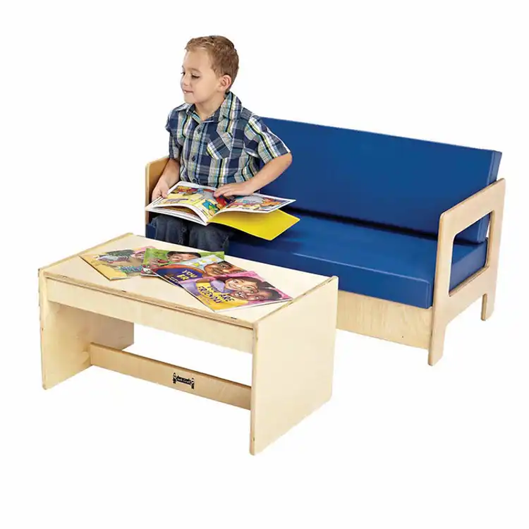 Jonti-Craft Living Room Sets Couch, Blue