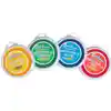 Jumbo Circular Washable Stamp Pads, Set of 4