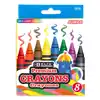 Jumbo Crayons, 8 colors