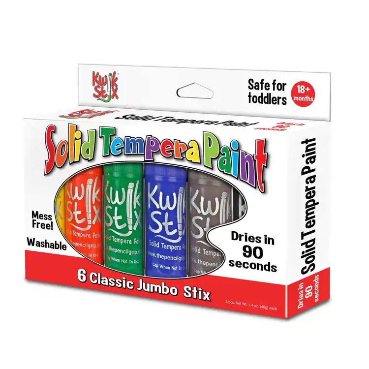 Jumbo Kwik Stix, Classic Colors