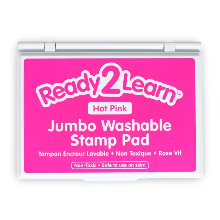 Jumbo Washable Stamp Pads, Hot Pink