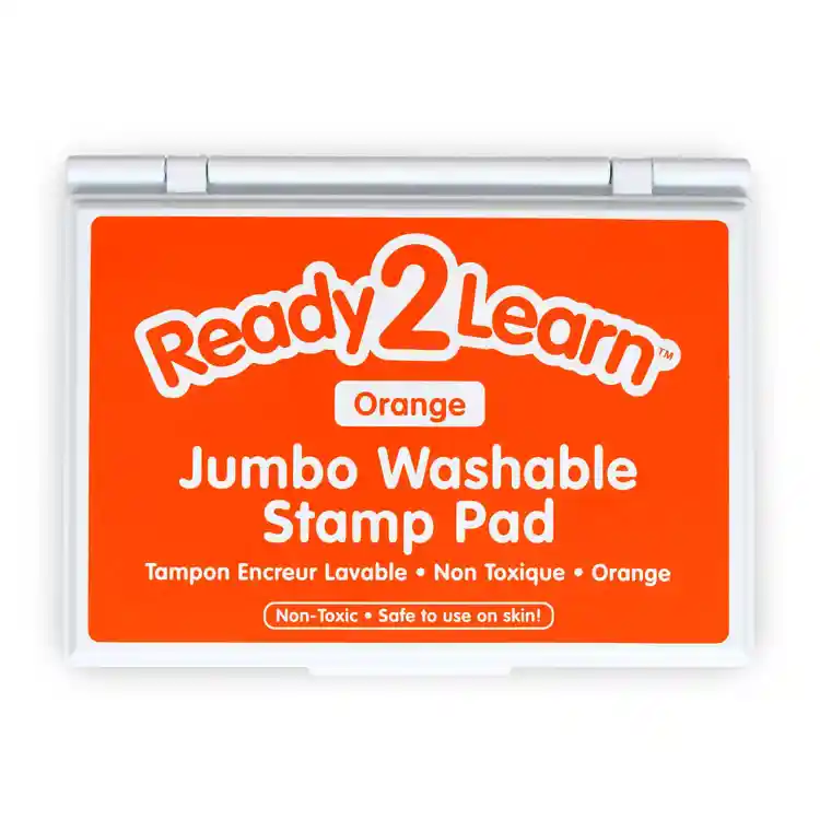 Jumbo Washable Stamp Pads, Orange