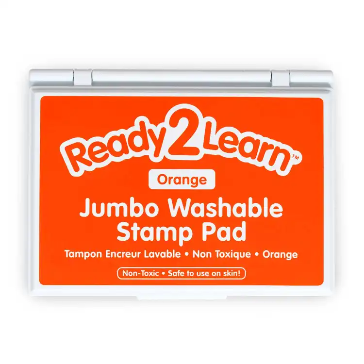 Jumbo Washable Stamp Pads, Orange