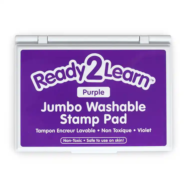 Jumbo Washable Stamp Pads, Purple