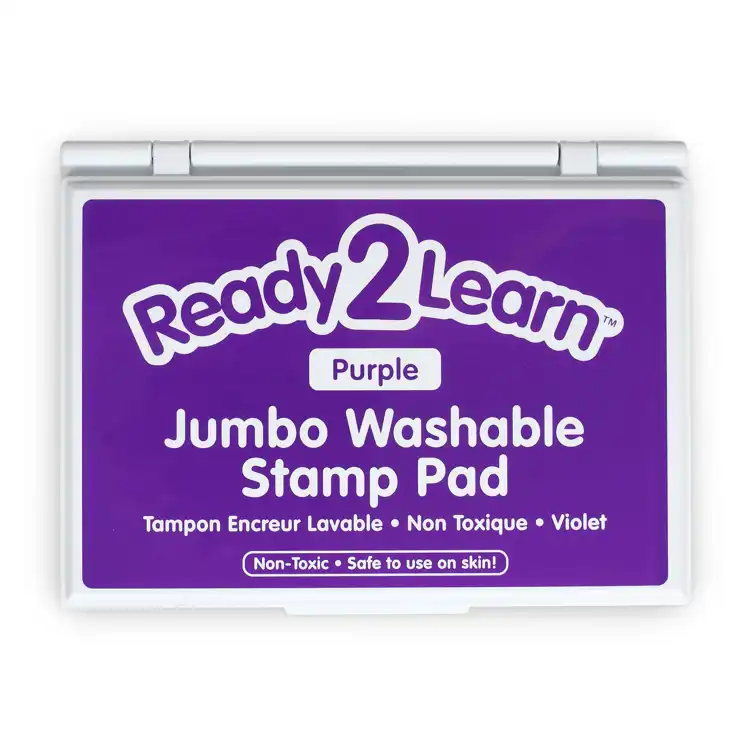 Jumbo Washable Stamp Pads, Purple