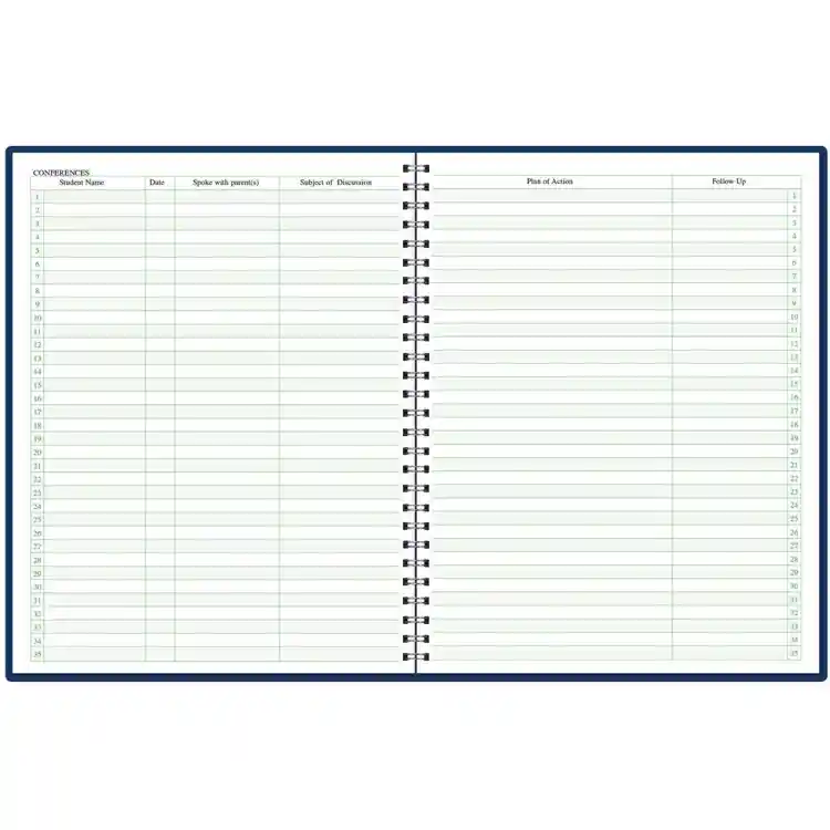 Plan & Record Book
