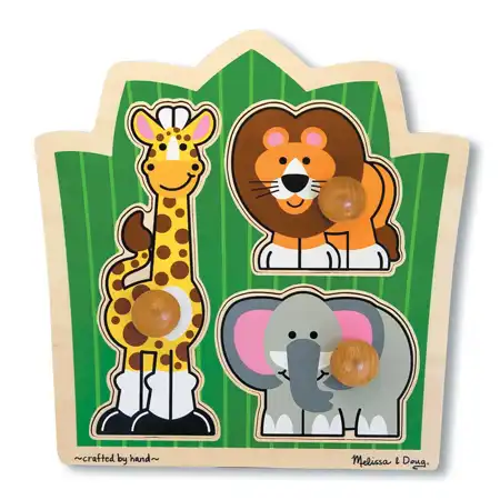 Jungle Friends Jumbo Knob Puzzle
