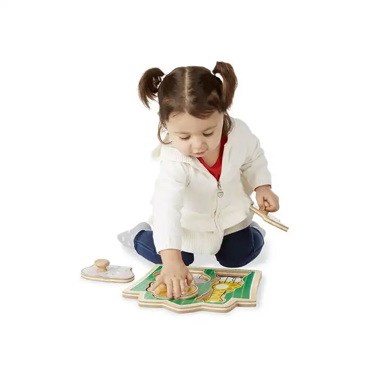 Jungle Friends Jumbo Knob Puzzle