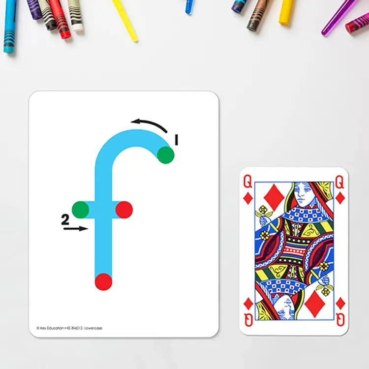 Textured Touch & Trace Cards, Lowercase