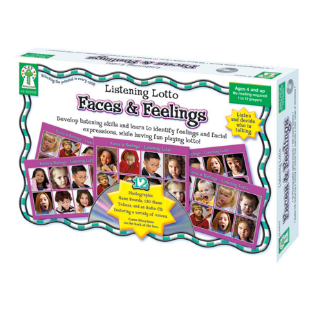 Faces & Feelings Listening Lotto Game