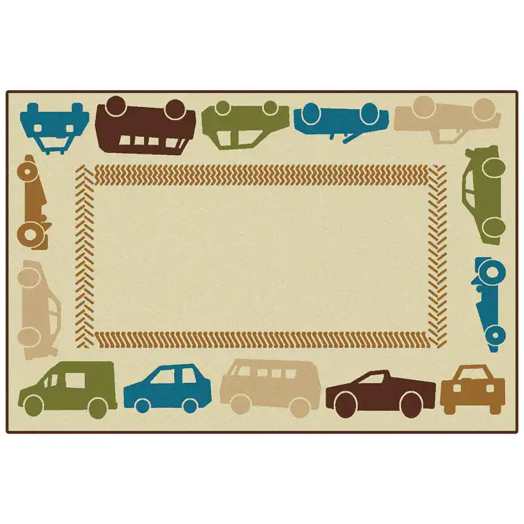 KID$ Value Classroom Rugs™, Old MacDonald, Rectangle 4' x 6'