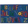 KID$ Value Classroom Rugs™, Playful Alphabet, Rectangle 4' x 6'