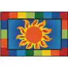 KID$ Value Classroom Rugs™, Sunny Day, Rectangle 4' x 6'