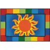 KID$ Value Classroom Rugs™, Sunny Day, Rectangle 4' x 6'