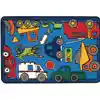 KID$ Value Classroom Rugs™, Wheels on the Go, Rectangle 4' x 6'