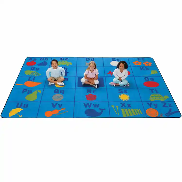 KID$ Value Plus Classroom Rugs™, Alphabet Seating