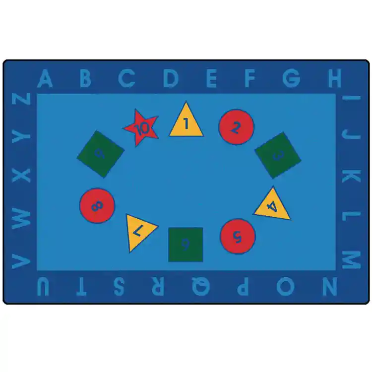 KID$ Value Plus Classroom Rugs™, Early Learning