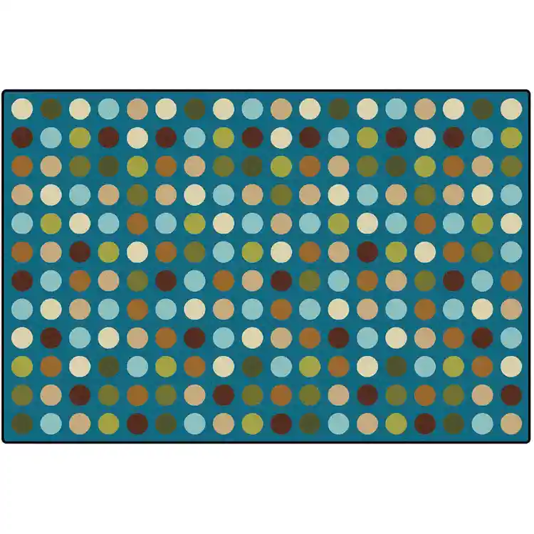 KID$ Value Plus Classroom Rugs™, Microdots