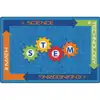 KID$ Value Plus Classroom Rugs™, STEM Rug, Rectangle 6' x 9'