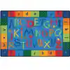KIDSoft™ Alphabet Around Literacy Rug, Rectangle 8' x 12'
