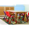 KIDSoft™ Alphabet Blocks Classroom Rug, Nature's Colors